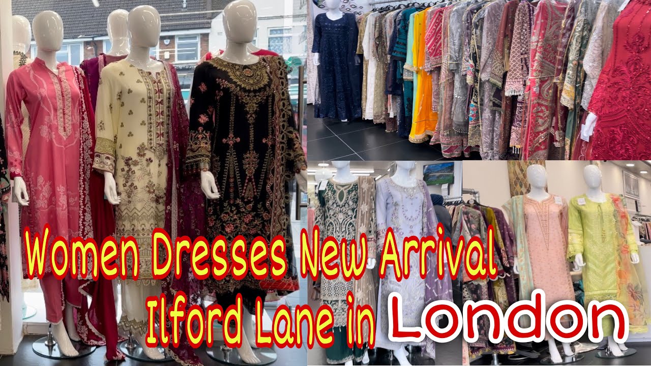 Ilford  Lane East London ,many Asian shops |Beautiful  Asian Clothes, Jewellery,Shoes , walking tour