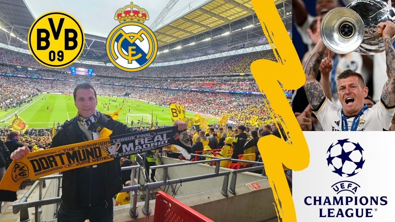 CL Finale Wembley🔥 | Borussia Dortmund - Real Madrid | BVB Fans übernehmen London😱 |