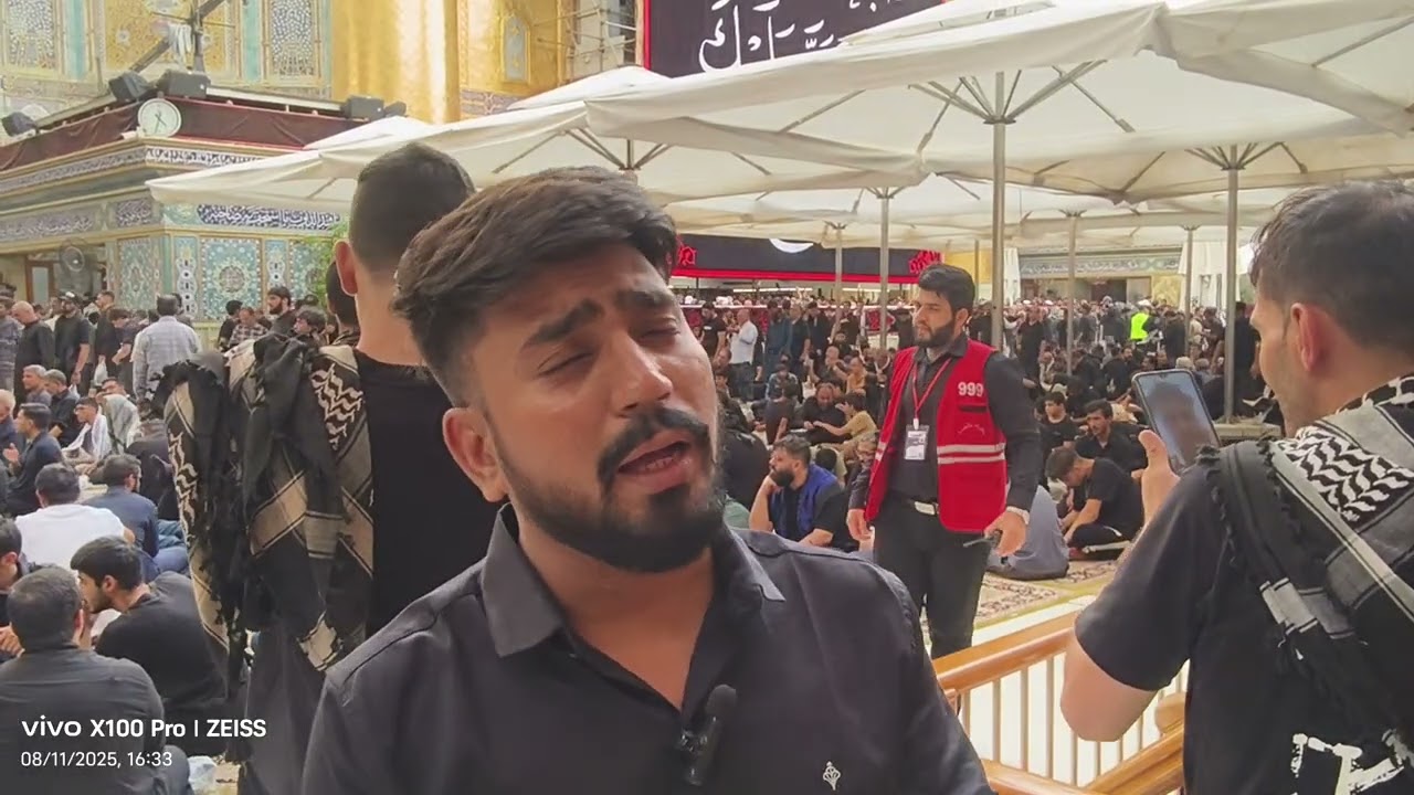 Najaf-E-Ashraf | RoRo K Ali Kun Lety Hen Zainab  Ka Naam Musalye Par |Aawaz Salman Haider
