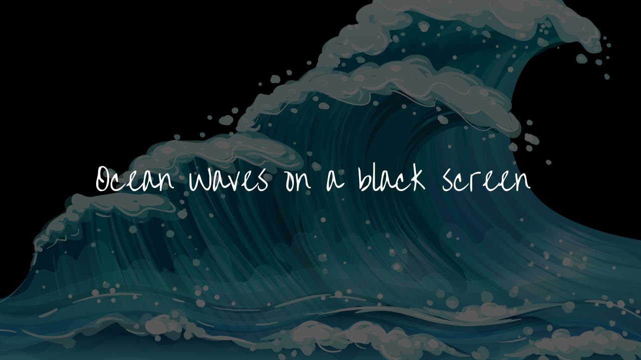 10 Hours of Ocean Sounds For Deep Sleeping 🖤🌊 Black Screen NO ADS!
