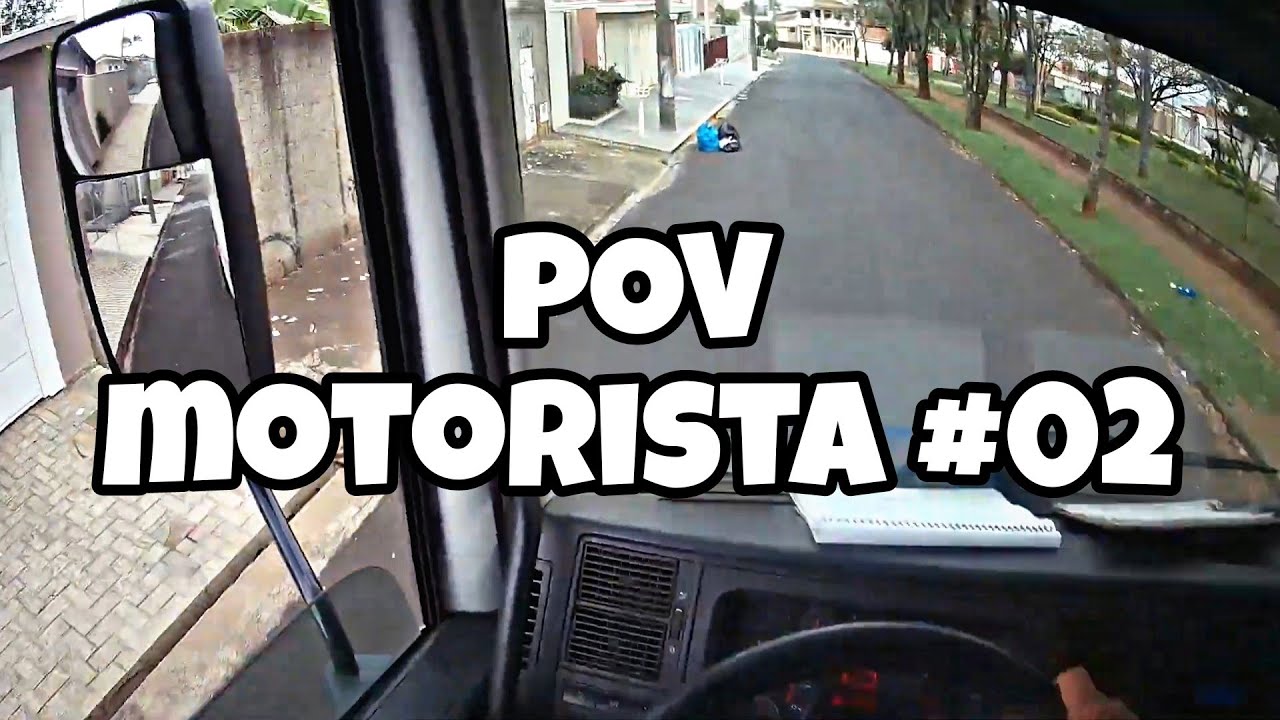 Vis&atilde;o do motorista - Motorista #02