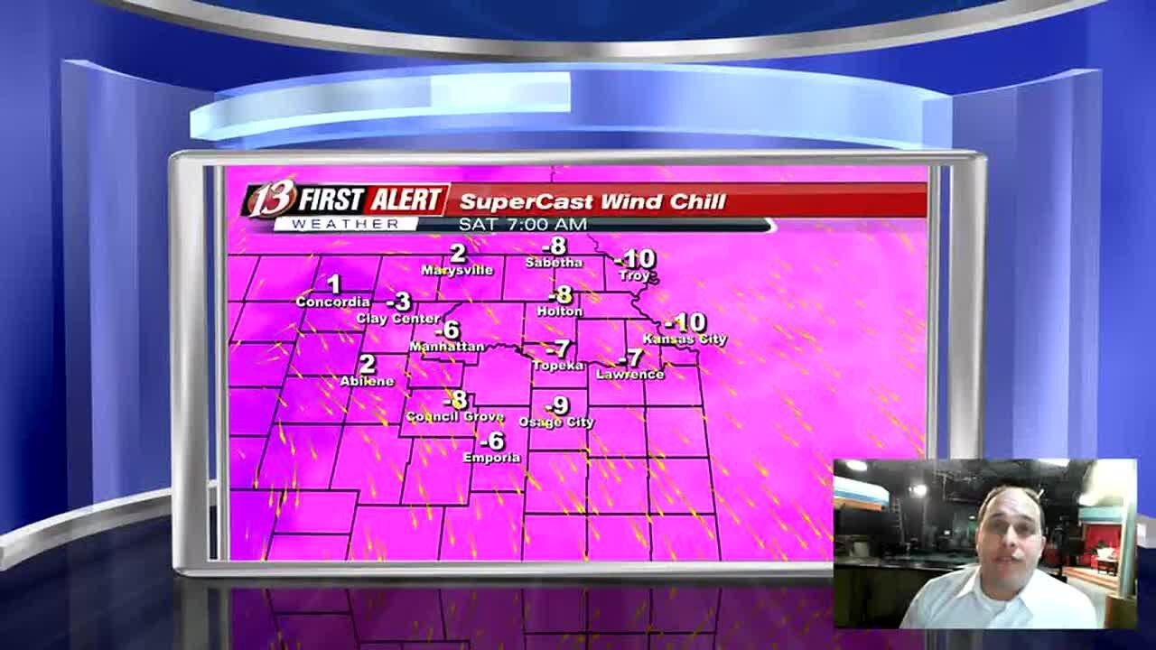 Staying cold until Sunday afternoon