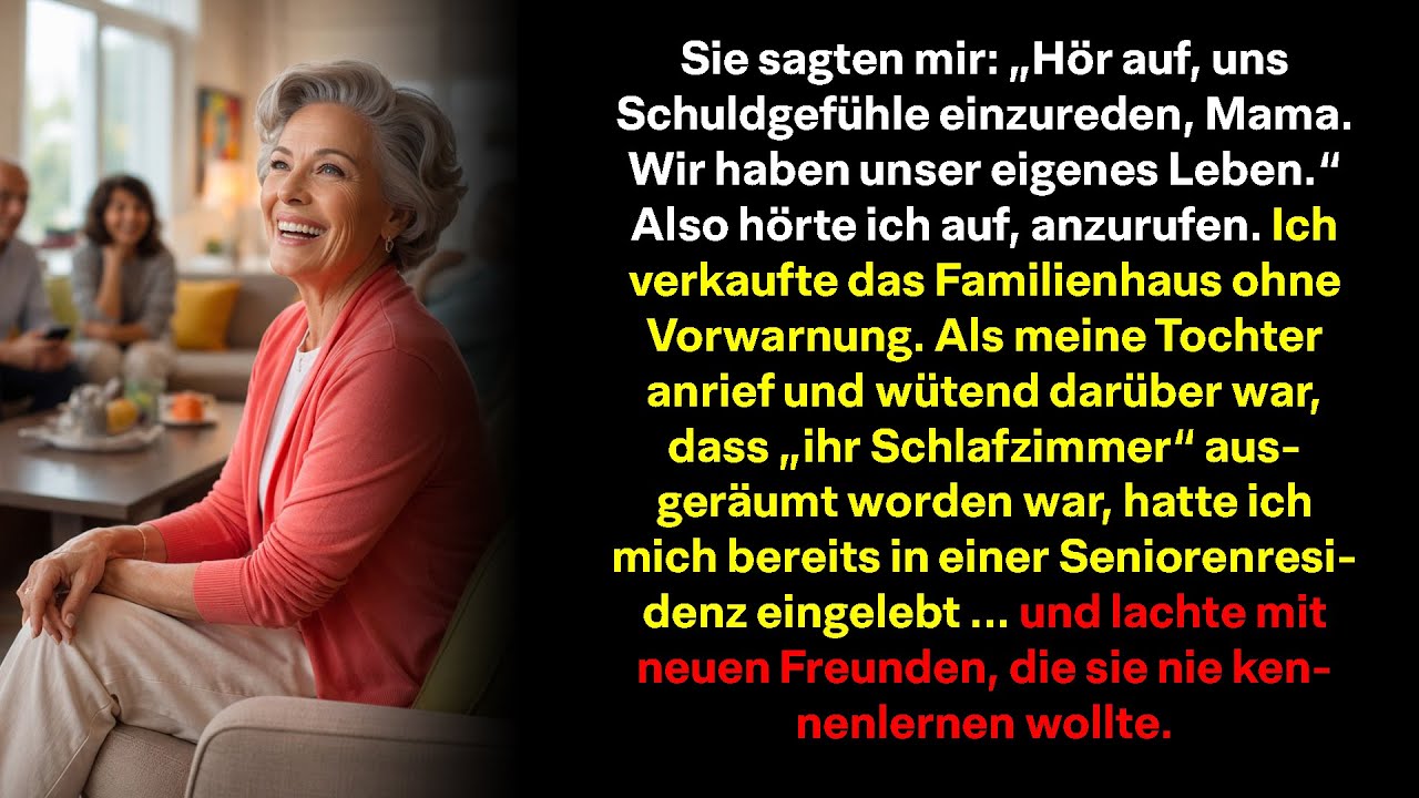 Meine Kinder sagten: ›Wir haben unser eigenes Leben‹ – also verkaufte ich das Haus