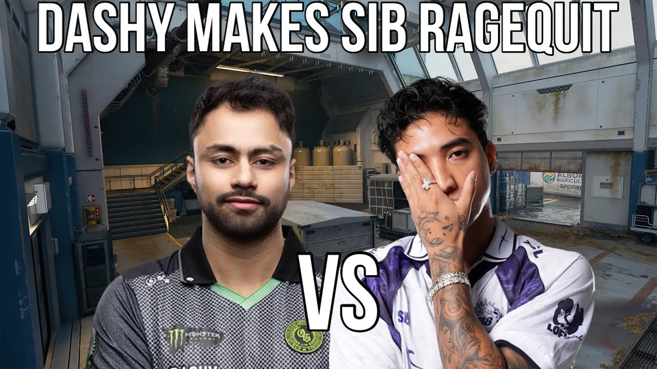 😭 Dashy Makes Sib RAGEQUIT And SCREAM In 1v1 
