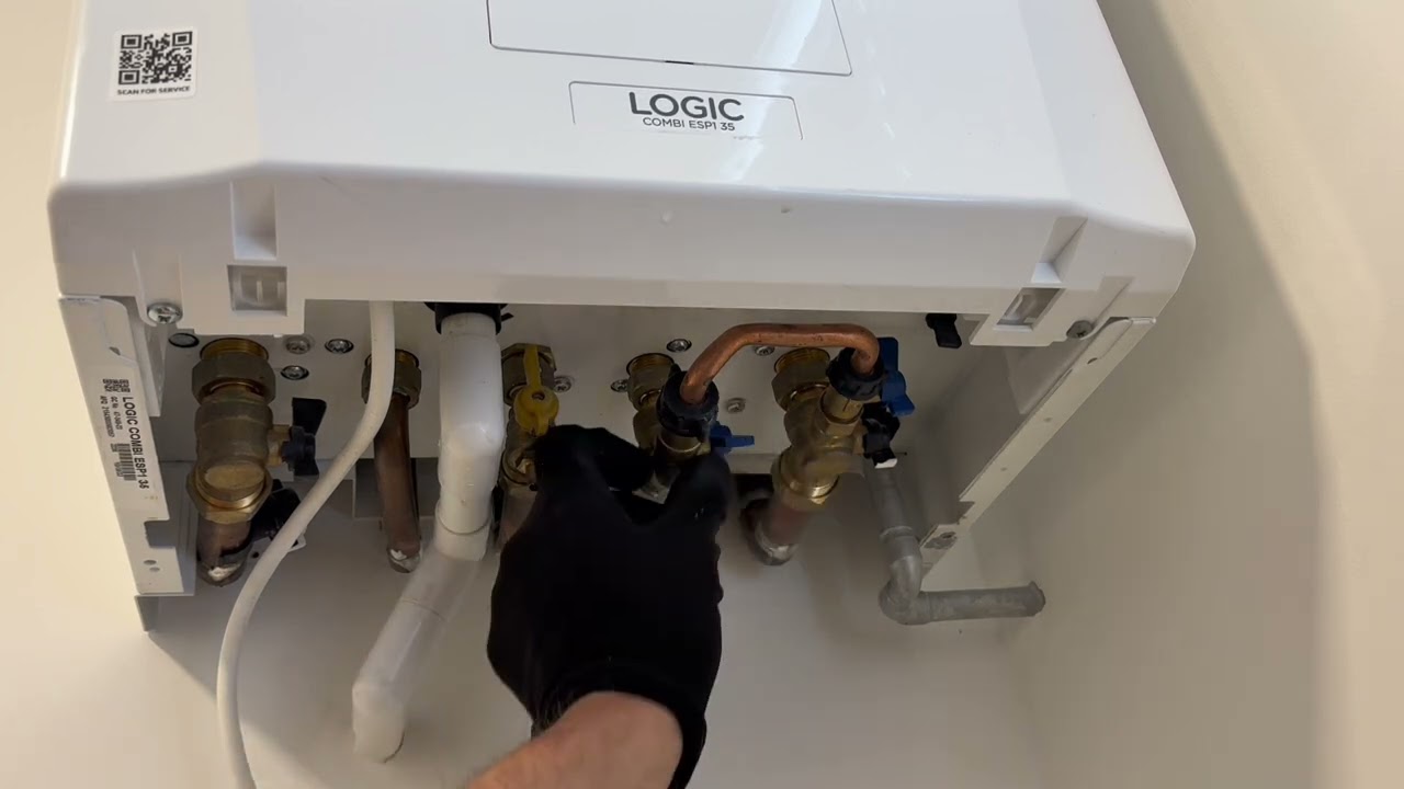 Easily re-pressurise your Ideal Logic boiler