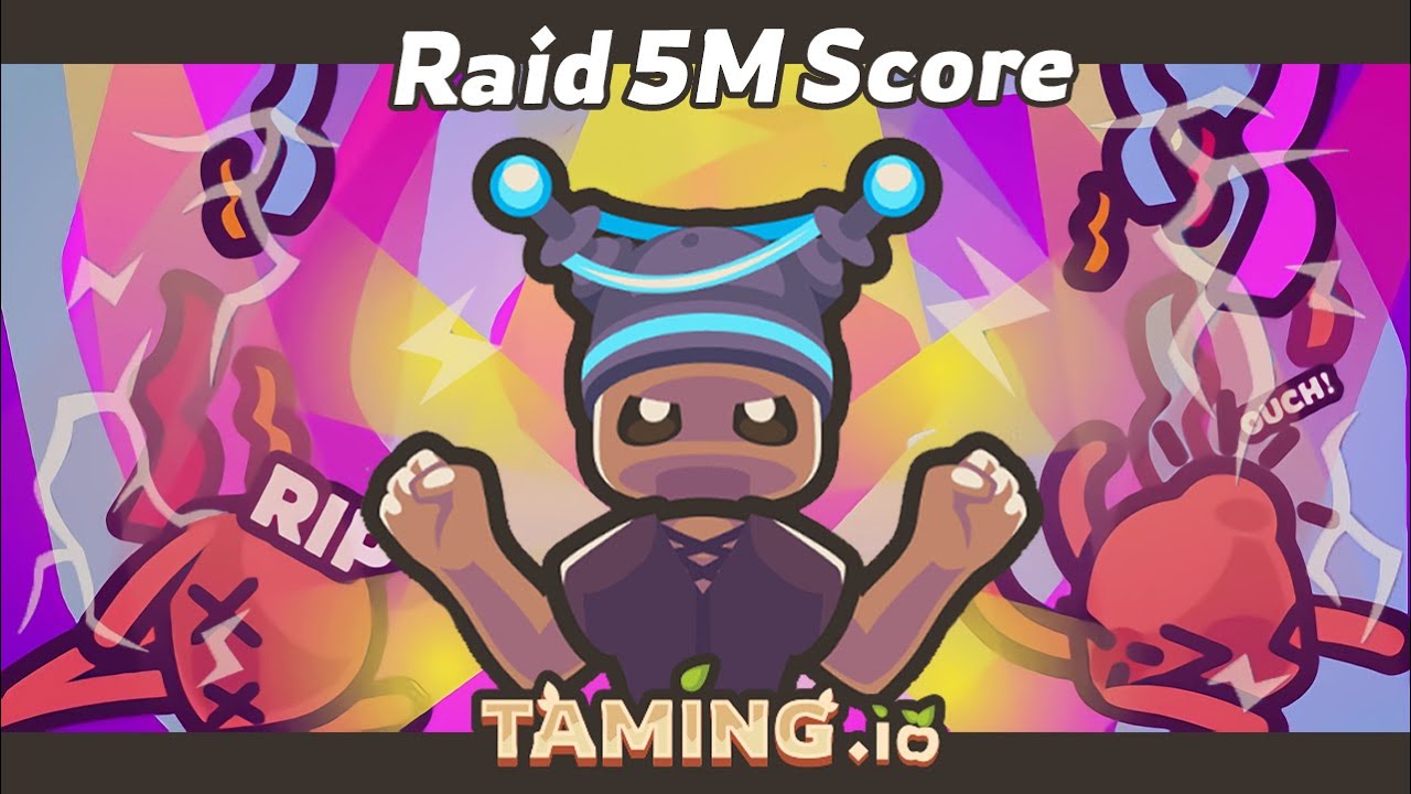 Taming.io Play With Teammate To Raid 5m Score - Epic Fight