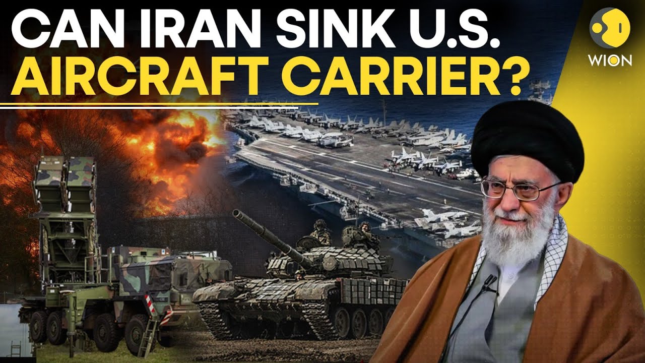 Us Aircraft Carriers Vulnerable to Iran Hypersonic Missiles, Trump Still to Decide on Attack | WION
