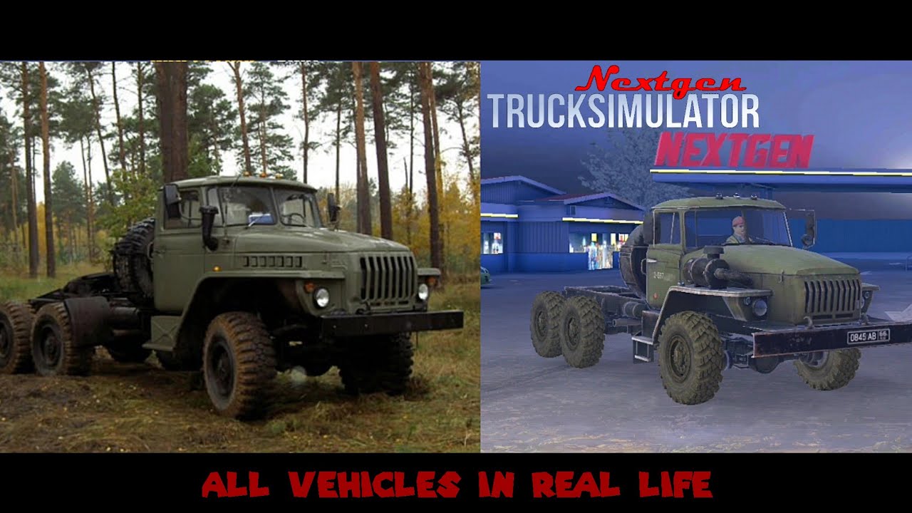 Nextgen: Truck Simulator - All Vehicles in Real life