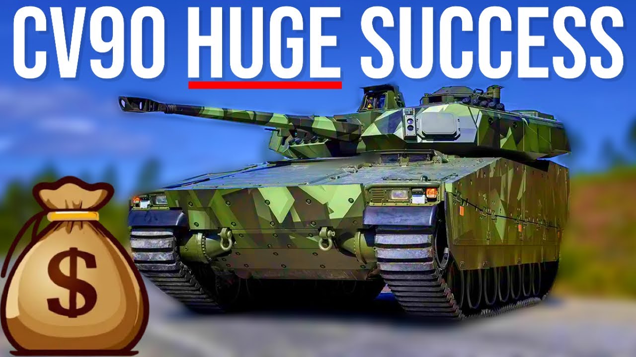 Why is the CV90 IFV selling so well globally? | MASSIVE VEHICLE SALES 💰💰💰