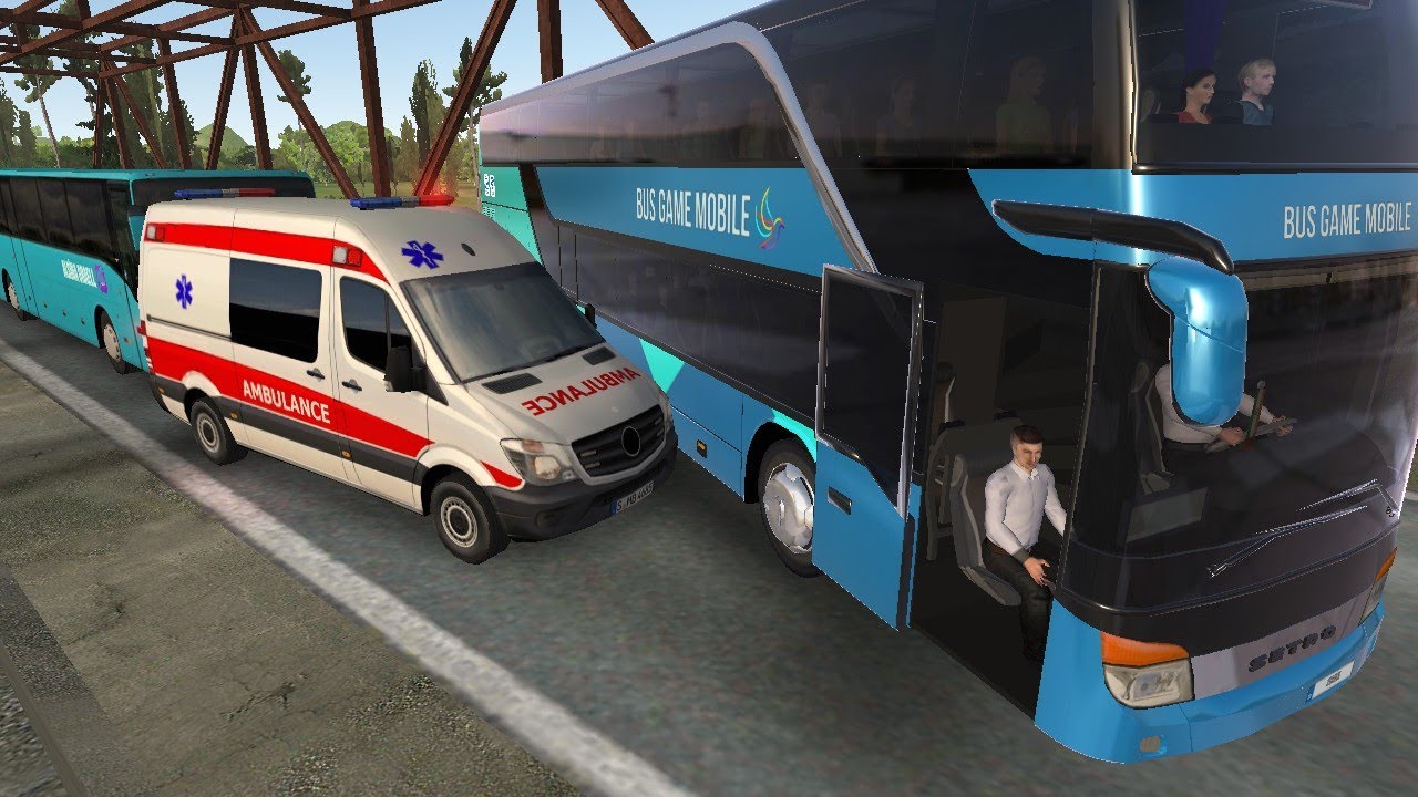 Ambulance Car🚍🚑🚧 | Bus Simulator : Ultimate - Mobile Gameplay