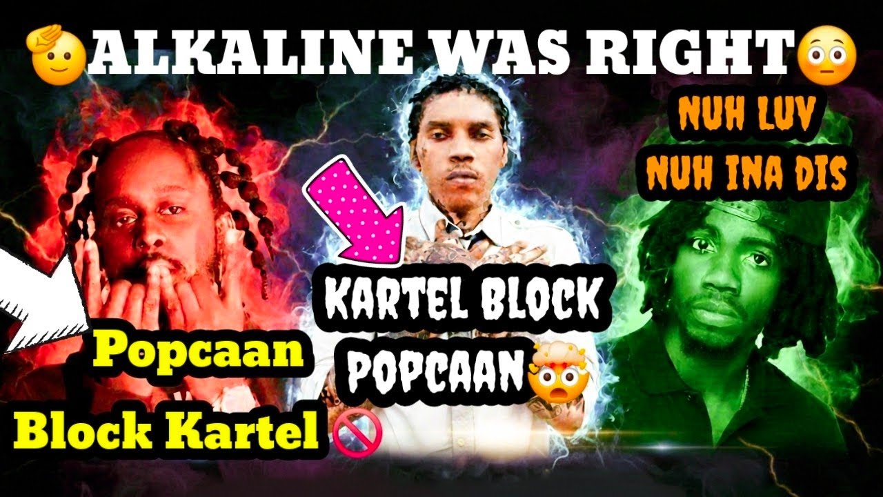 ​ALKALINE was right! Popcaan and Vybz Kartel Block Each Other (PROOF) On Instagram.