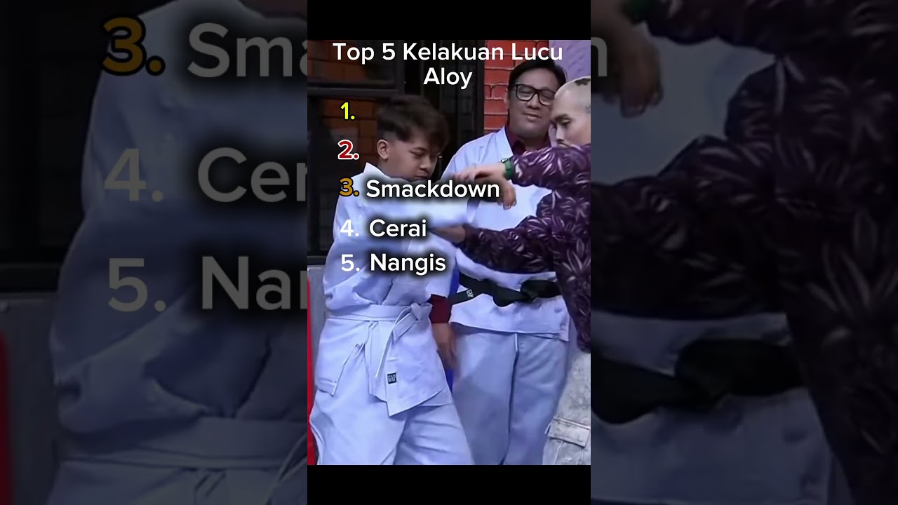 Aloy Emang Gapernah Gagal Kalo Ngelucu 