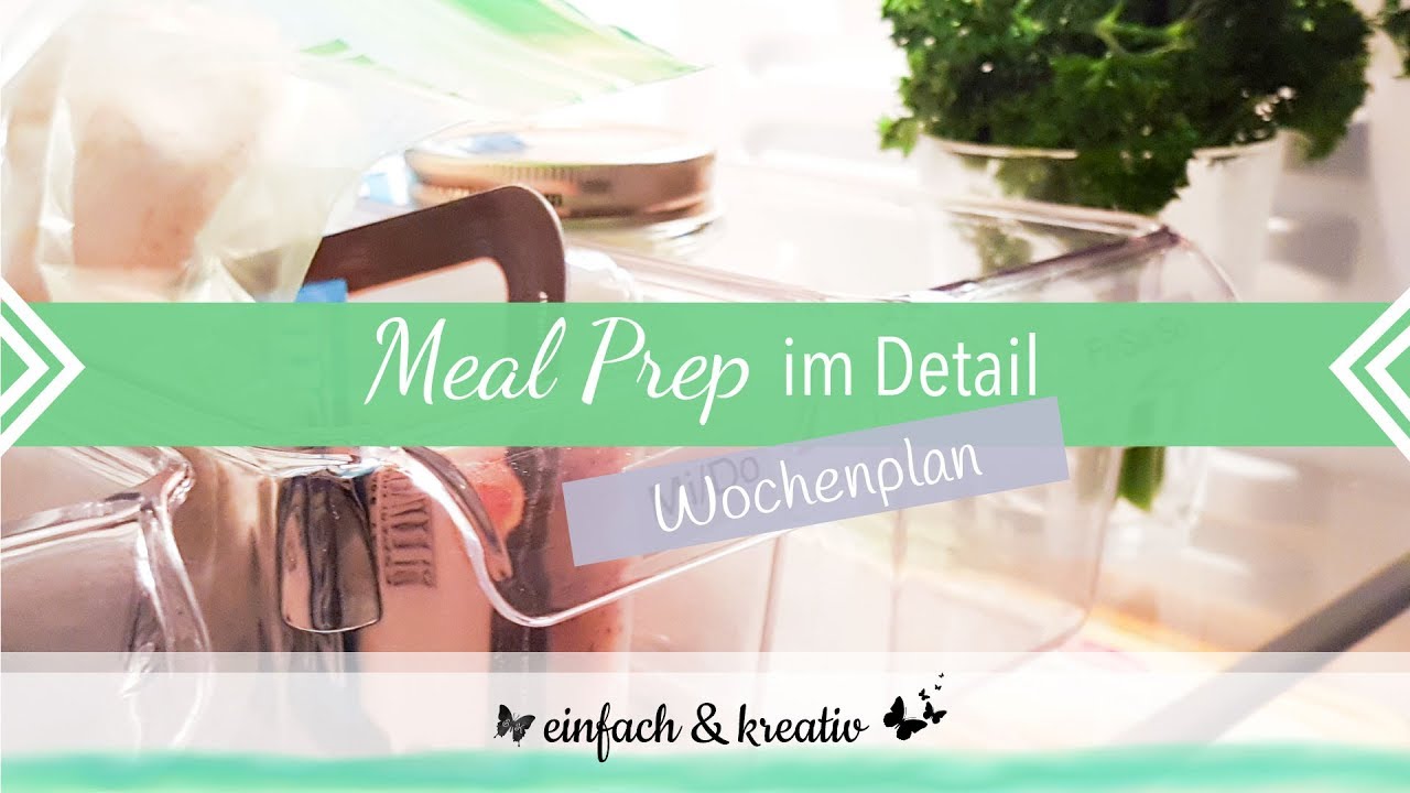 Meal Prep im Detail (deutsch) | Die Ordnungsfee