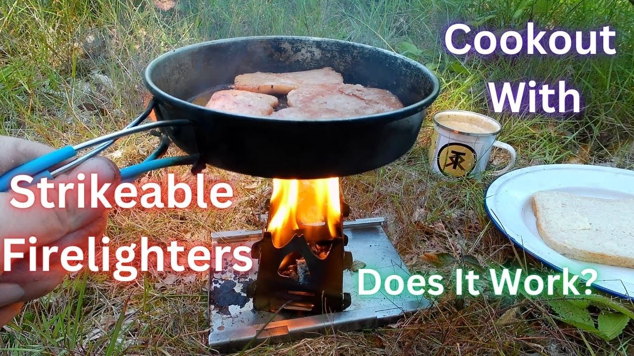 Cookout With Only Strikeable Firelighters | Does It Work?