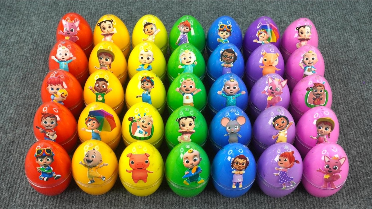 Cocomelon Clay Surprise! Satisfying ASMR with JJ, Cody, Cece, Nina & Friends! 💖