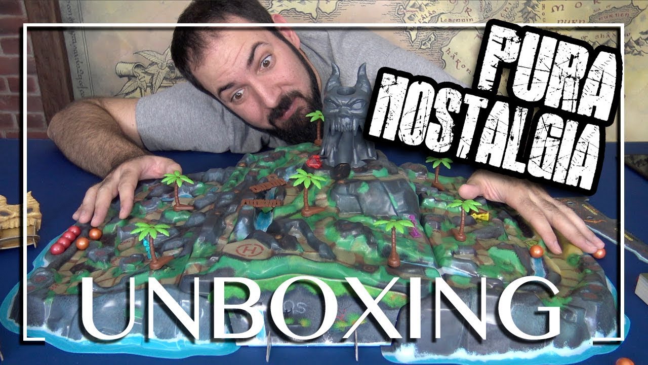 LA ISLA DE FUEGO, LA MALDICIÓN DE VUL-KAR | UNBOXING