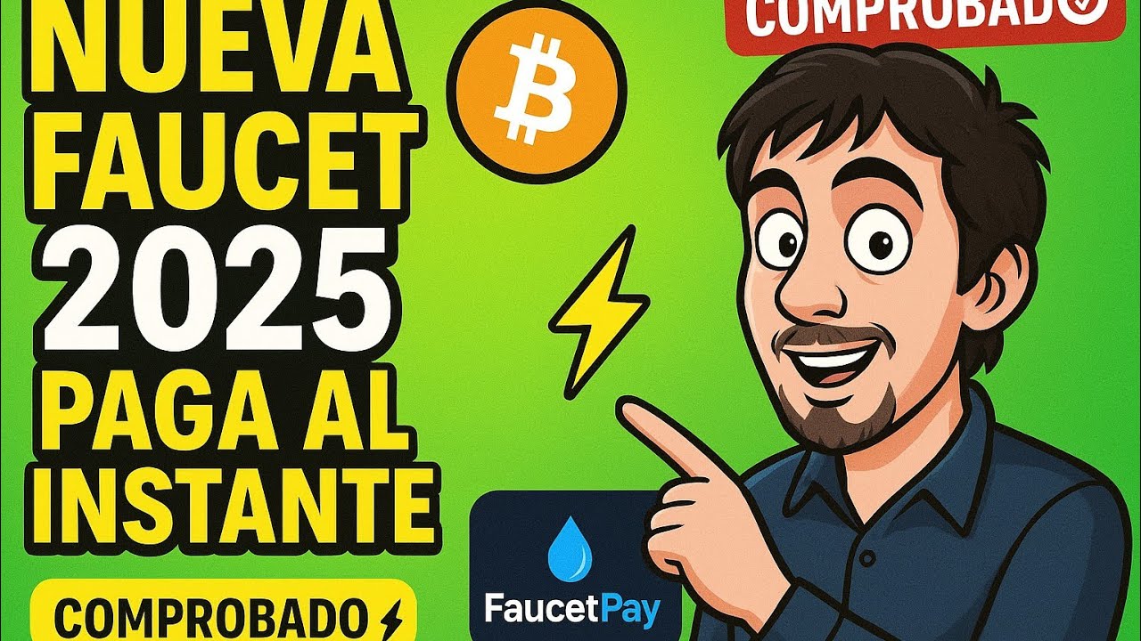 💣 Me Pag&oacute; en 5 Minutos 💥 NUEVA FAUCET 2025 💧 Gana BTC sin Invertir (GROSATS Comprobado)