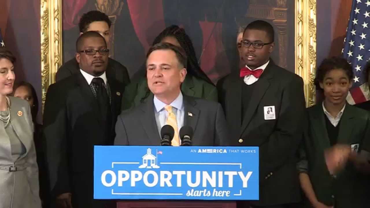 Press Conference in Support of Success and Opportunity through Quality Charter Schools Act