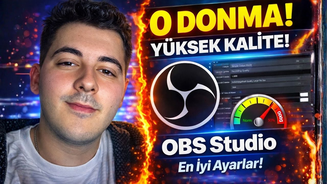 KASMADAN OYUN VİDEOSU &Ccedil;EK! | OBS Studio 2026 G&uuml;ncel Ayarlar