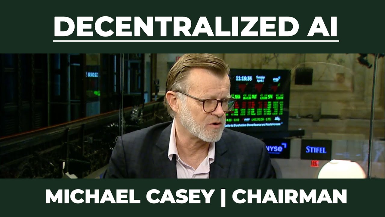 Interview with Michael Casey, Decentralized AI Chairman