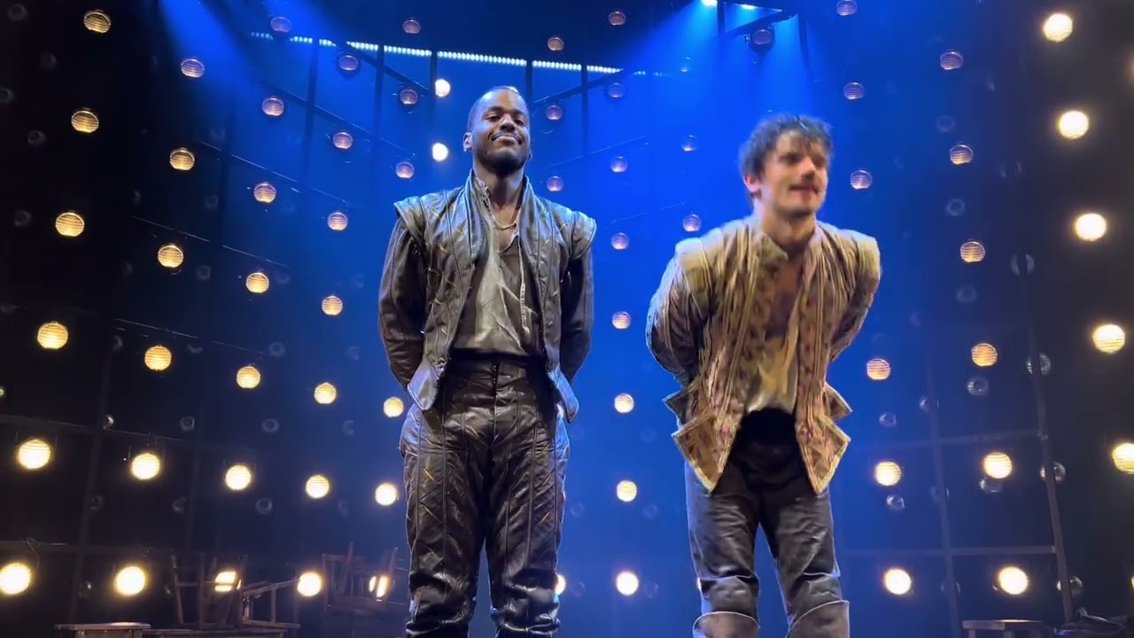 Born With Teeth @ Wyndham’s Theatre (10/22/2025) Curtain Call Ncuti Gatwa Edward Bluemel