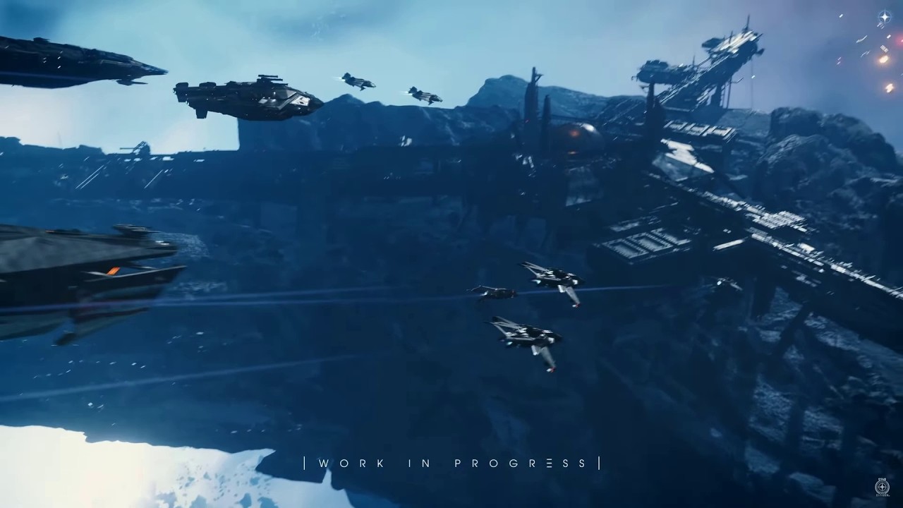 Кинематографическая версия Star Citizen Tactical Strike Groups