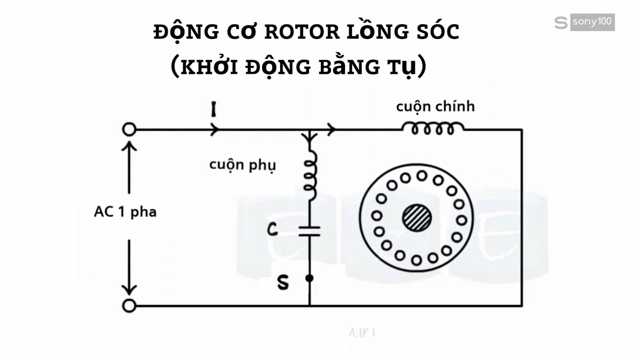 Nguyên lý các loại động cơ rotor lồng sóc!