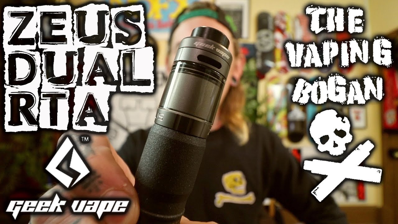 Zeus Dual Coil RTA + Wicking Tutorial | Geek Vape | The Vaping Bogan