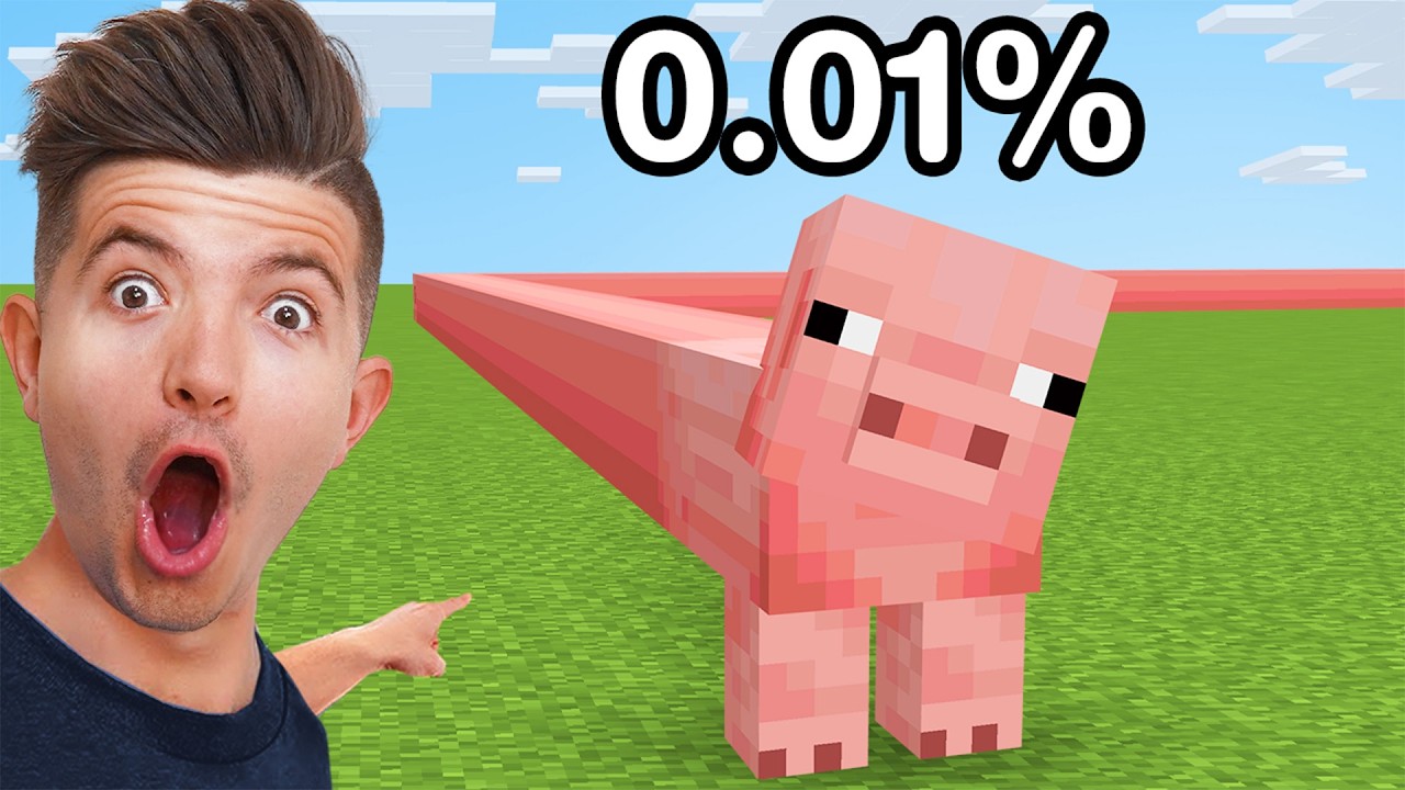 I Found The Rarest Secret Mobs in Minecraft