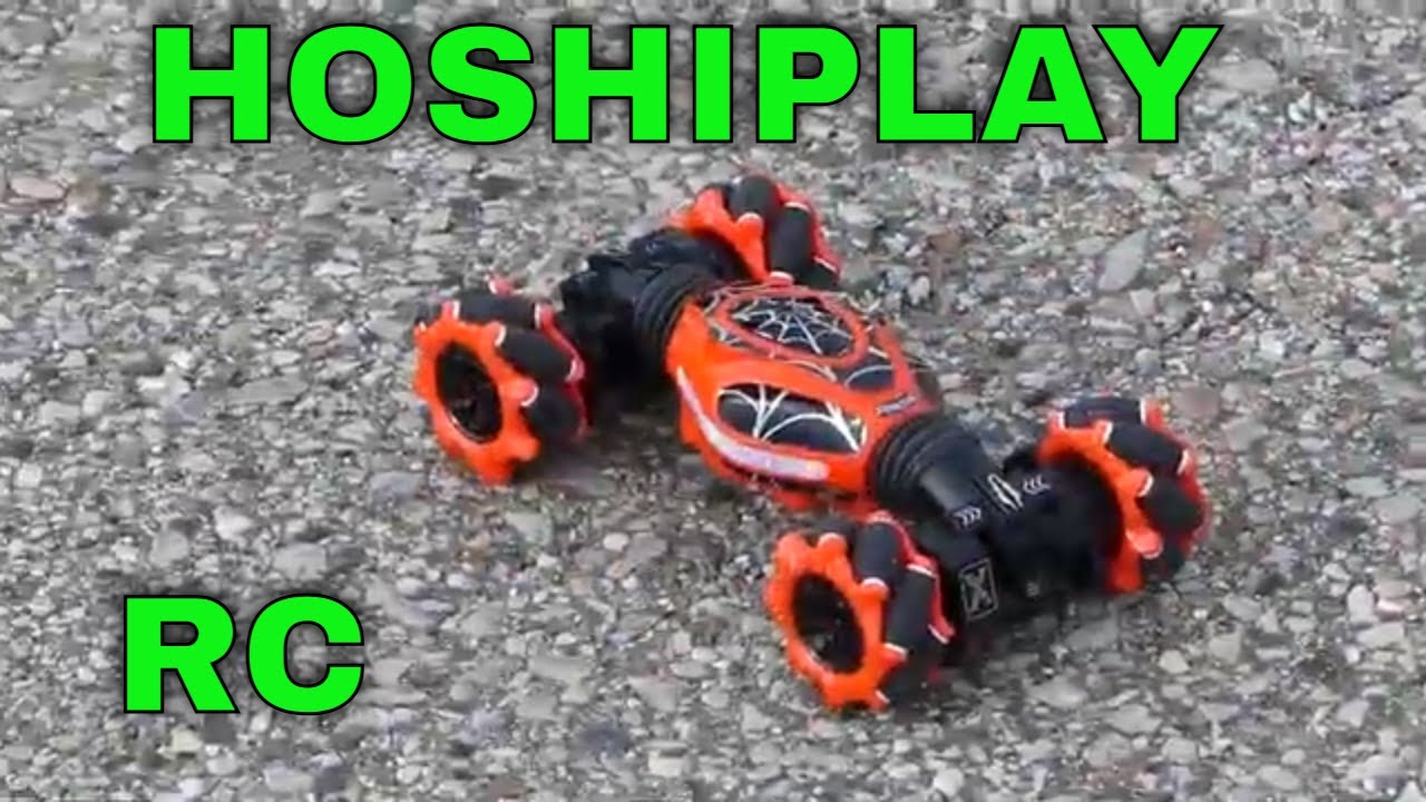 Обзор жестовой радиоуправляемой машины HOSHIPLAY — 4x4 Stunt Car