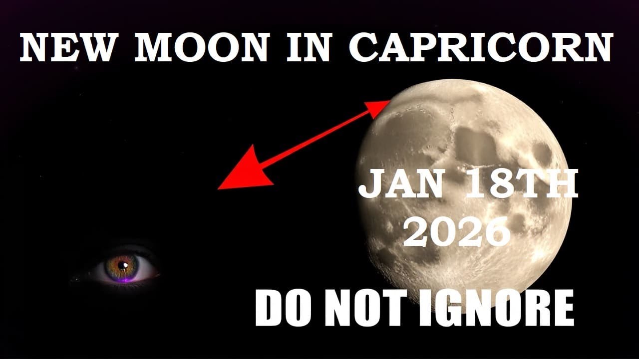 New Moon in Capricorn 18th of January 2026: Exposes Your Self-Sabotage Pattern—Here's the Fix