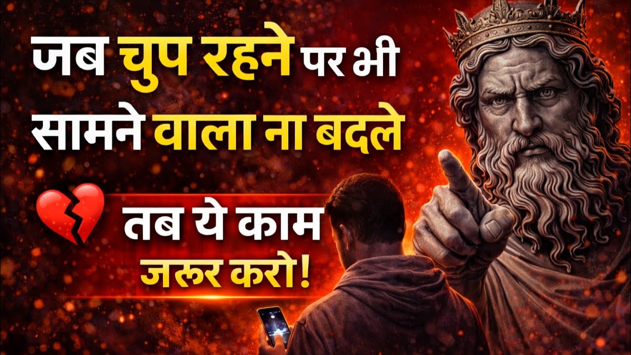 जब चुप रहने पर भी सामने वाला ना बदले | ये 7 Psychology Steps Power Balance बदल देंगे