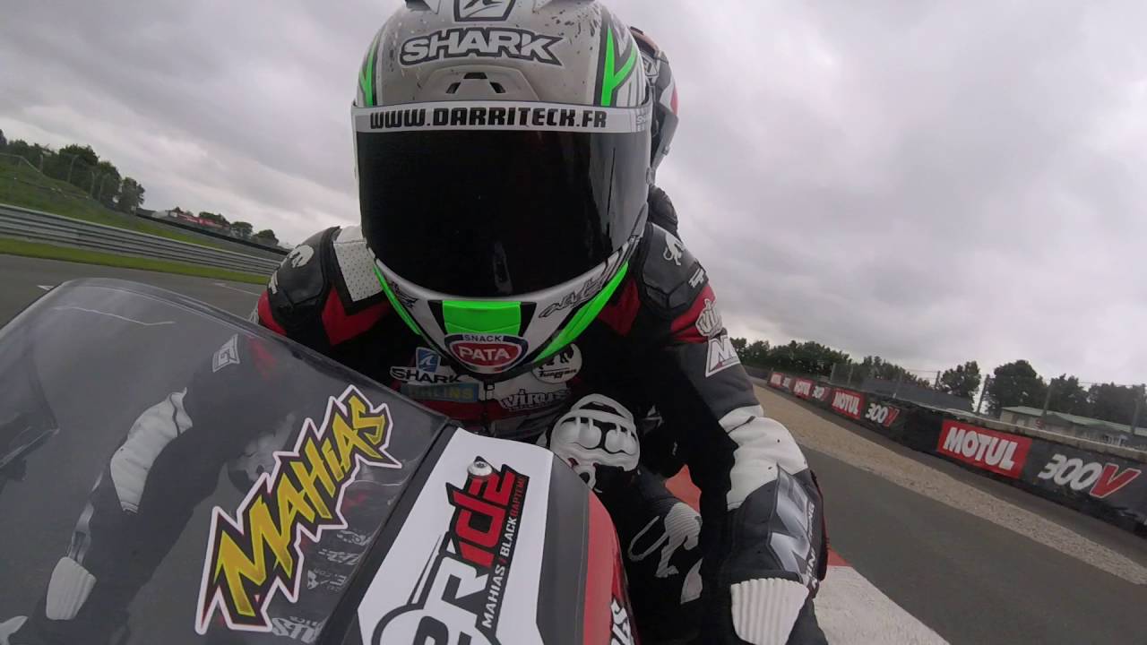 Baptême 2Ride derrière Lucas Mahias au Vigeant