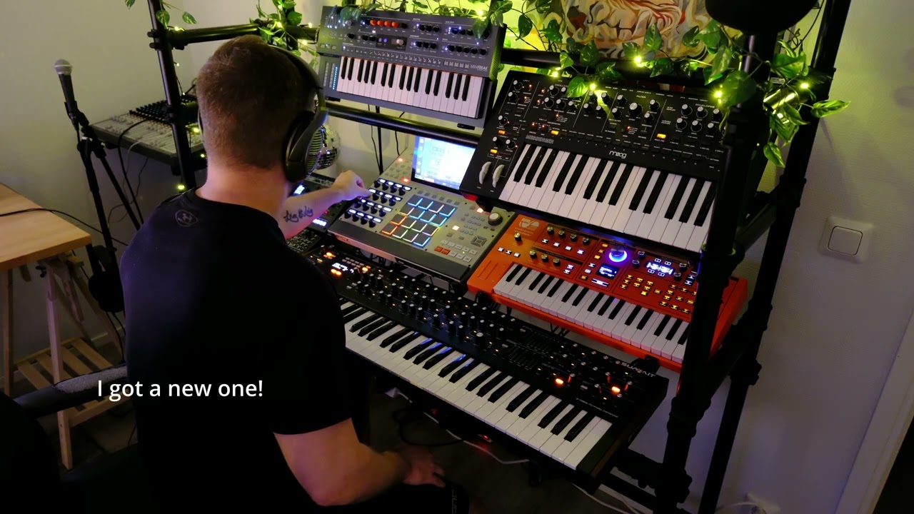 Ethereal Synthwave Hardware Jam (I got a job?)