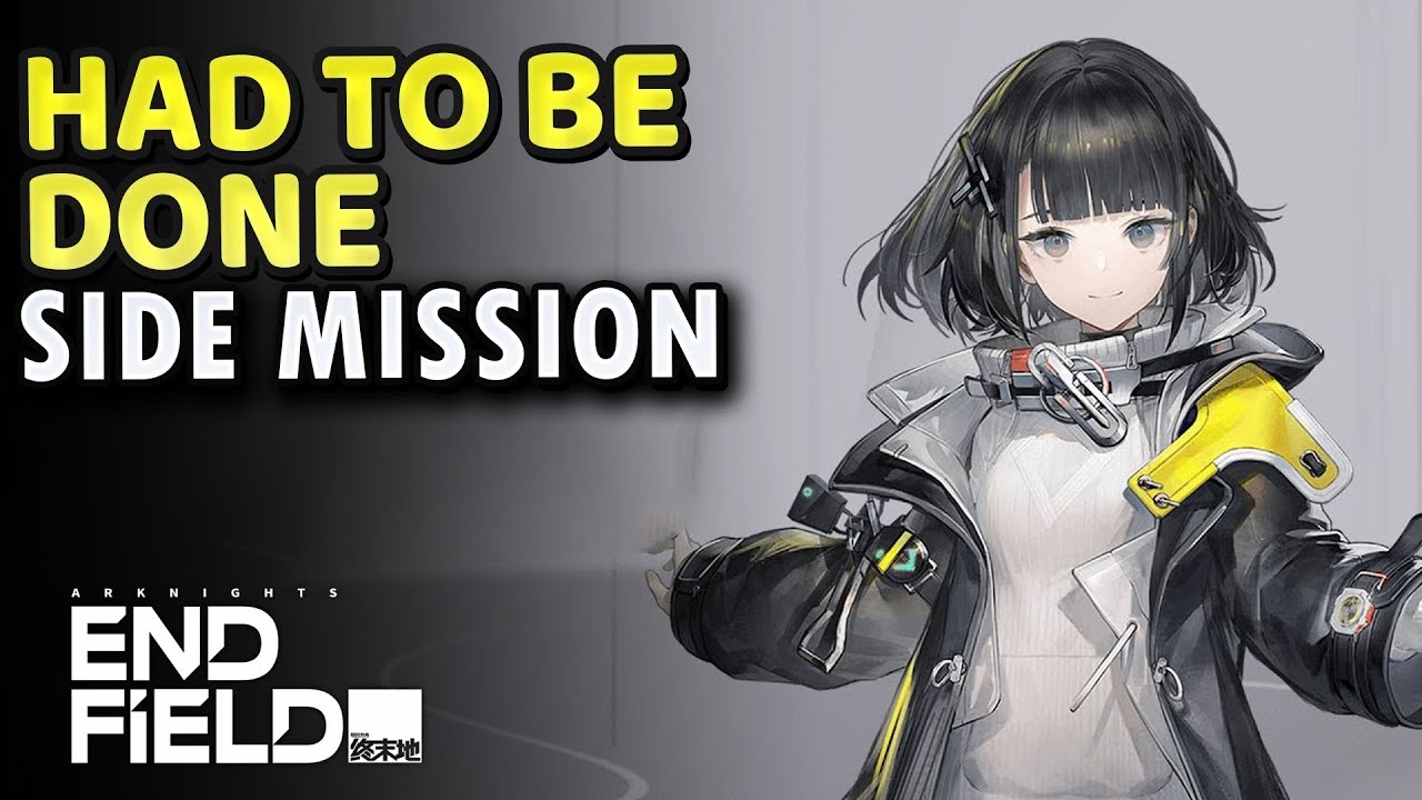 Had to Be Done ~  Exploration Mission (Supply Electric Nexus with Relay Tower) |  Arknights Endfield