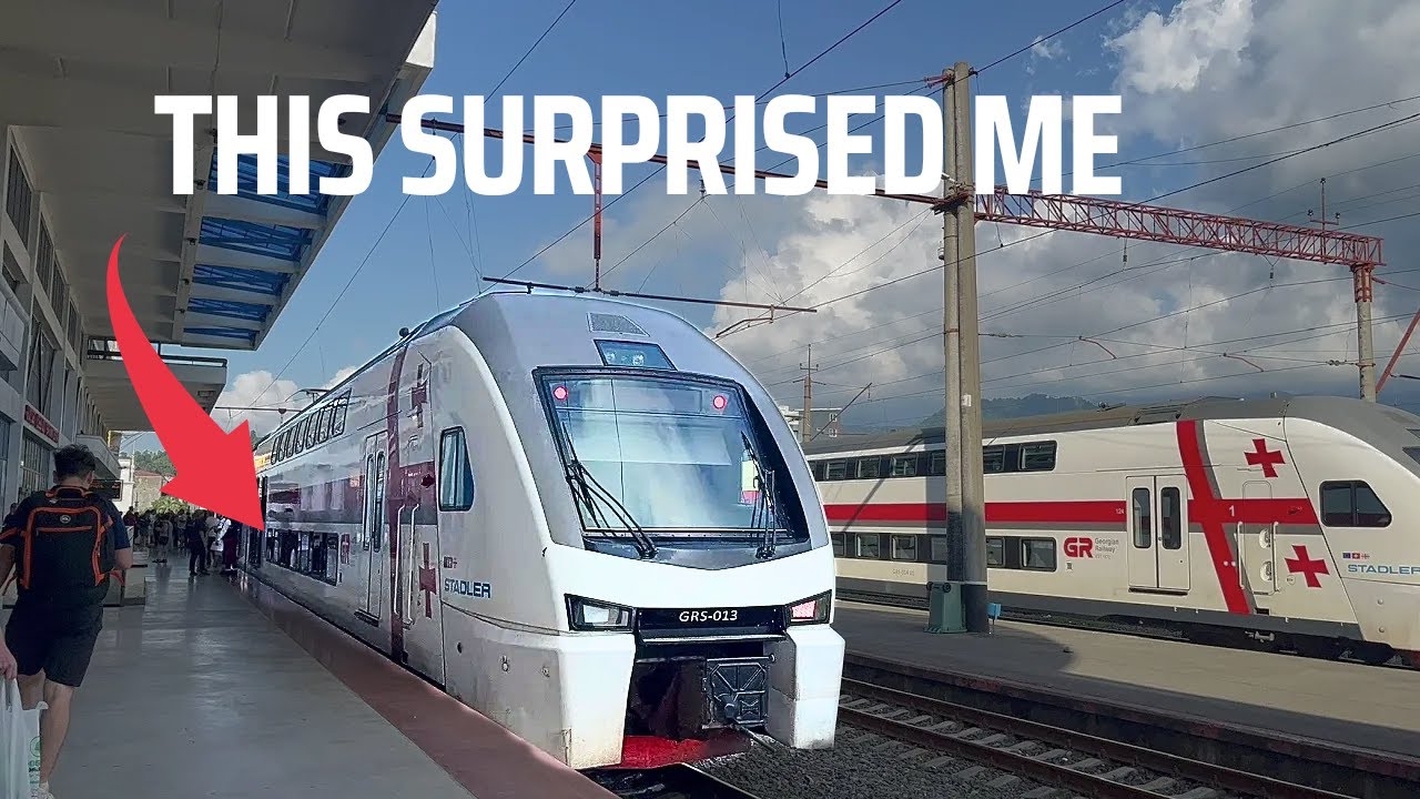 Batumi to Tbilisi in First Class by Train in 2024
