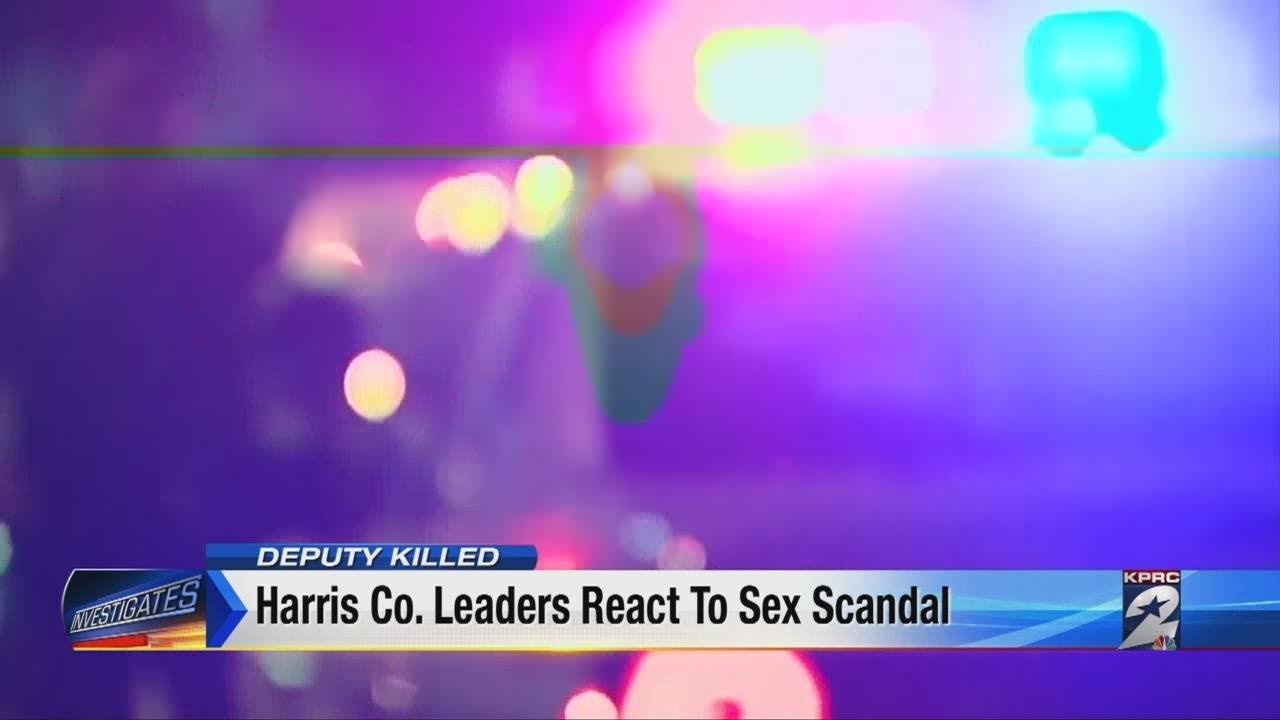 Harris County leaders react to sex scandal
