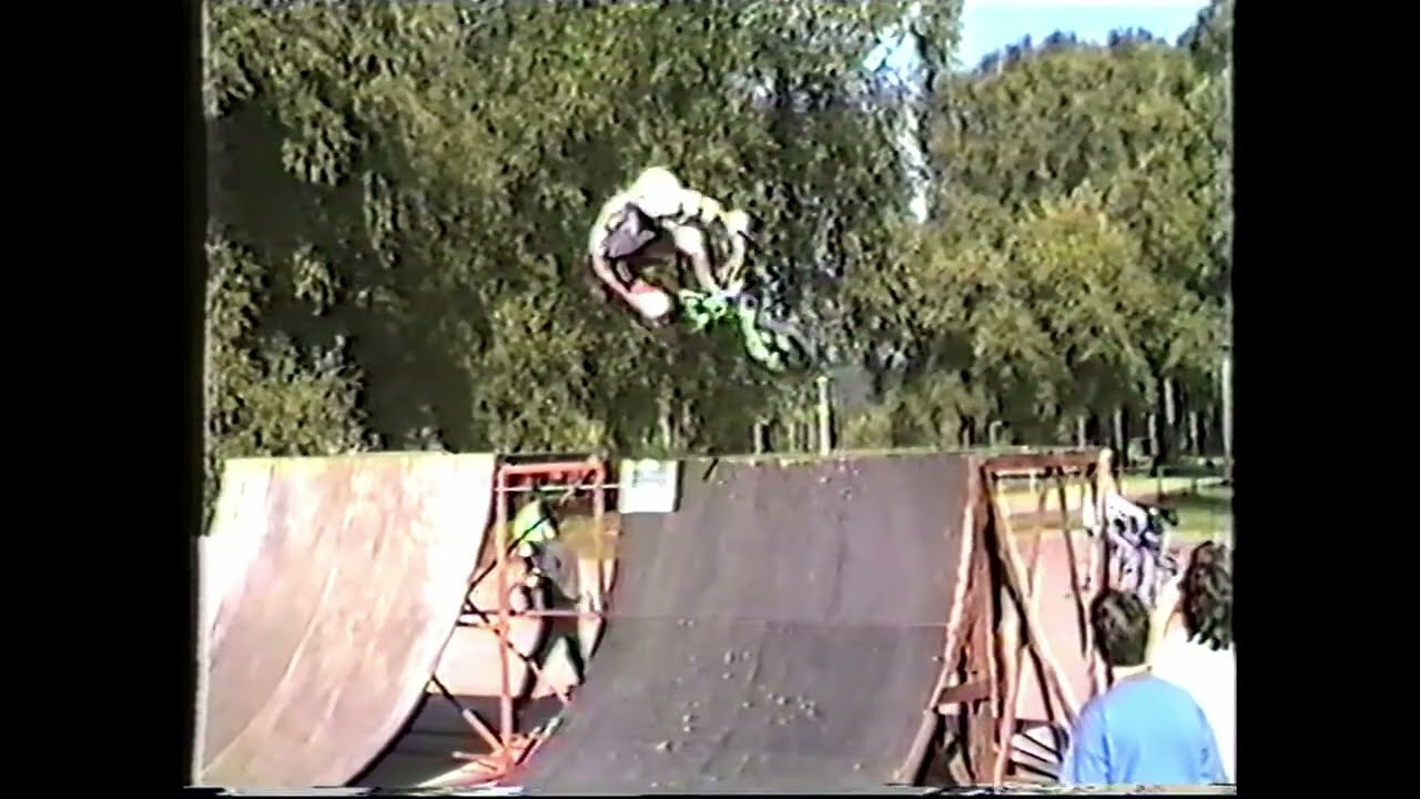 Matthias Rechenburg – BMX Rampe im Kölner Jugendpark, 1985