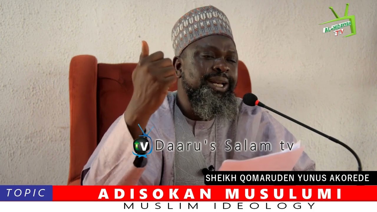ADISỌKAN MUSULUMI BY: SHEIKH QOMARUDEN YUNUS AKOREDE