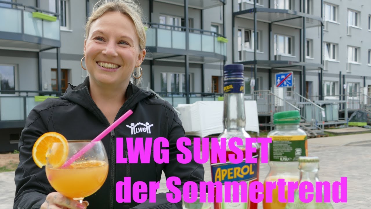 LWG SUNSET der Cocktail (nicht nur) für LWG Balkontheater und Sommerkino.
