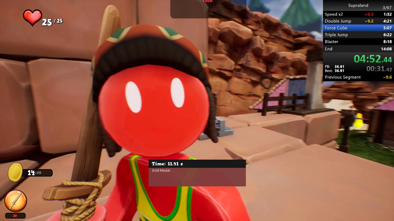 Supraland Speedrun 13:03 (Pre-Alpha 0.4.5) | @IndaSoep