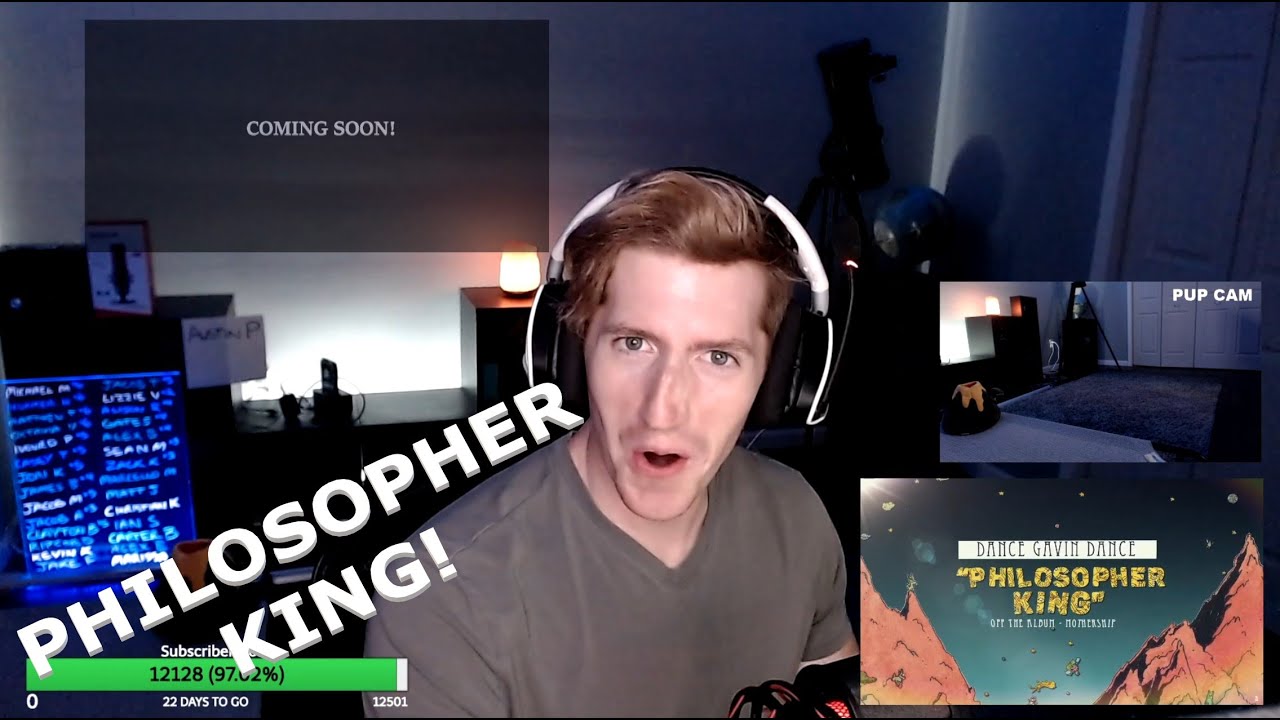 Chris REACTS to Dance Gavin Dance - Philosopher King