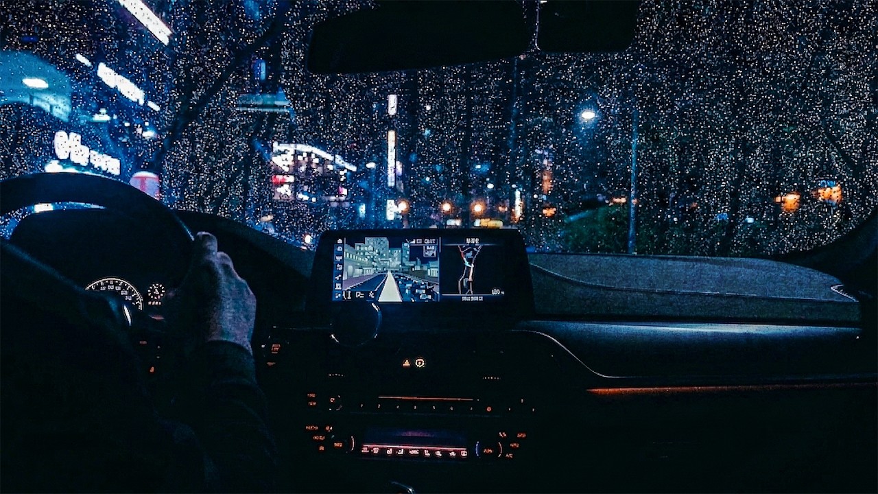Позволь дождю убаюкать тебя | Rainy Night Driving ASMR