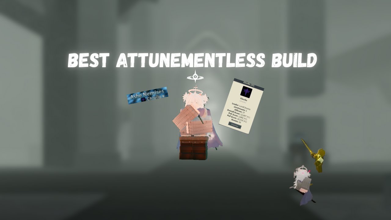 THE BEST ATTUNEMENTLESS BUILD | DEEPWOKEN