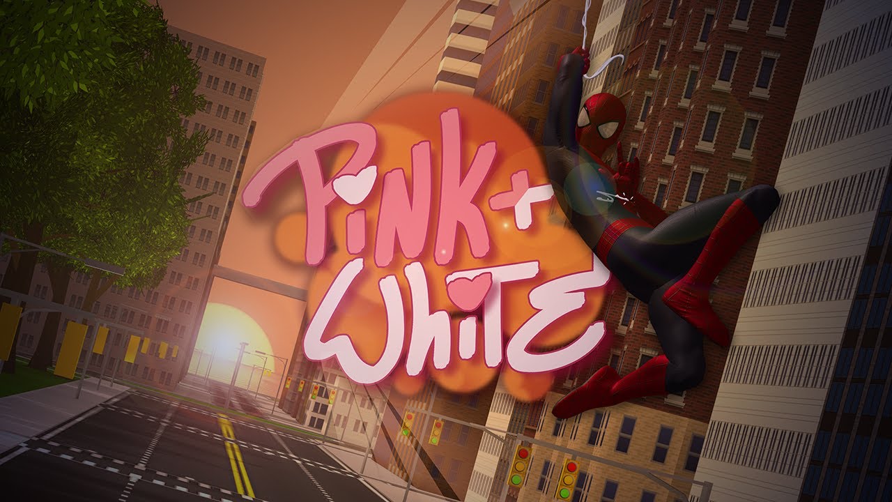 Pink + White | Short Spider-Lair One-Take Web-Swing