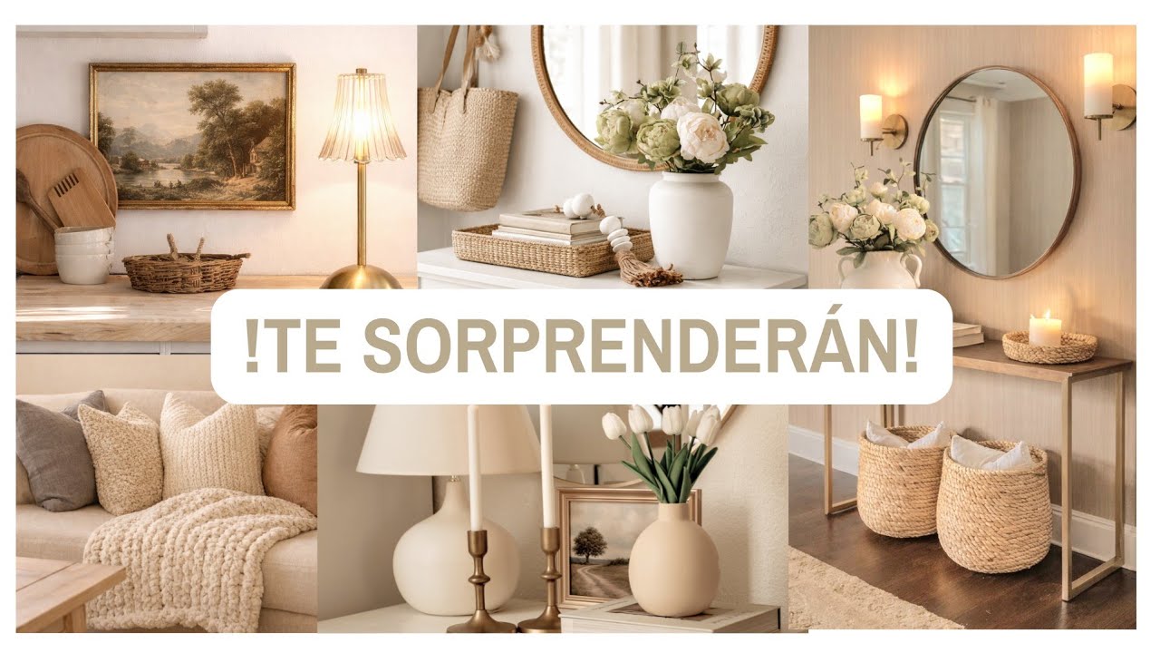 💡INCREÍBLES IDEAS PARA RENOVAR TU CASA 😱 Decoración elegante y con poco presupuesto/ HAUL TEMU