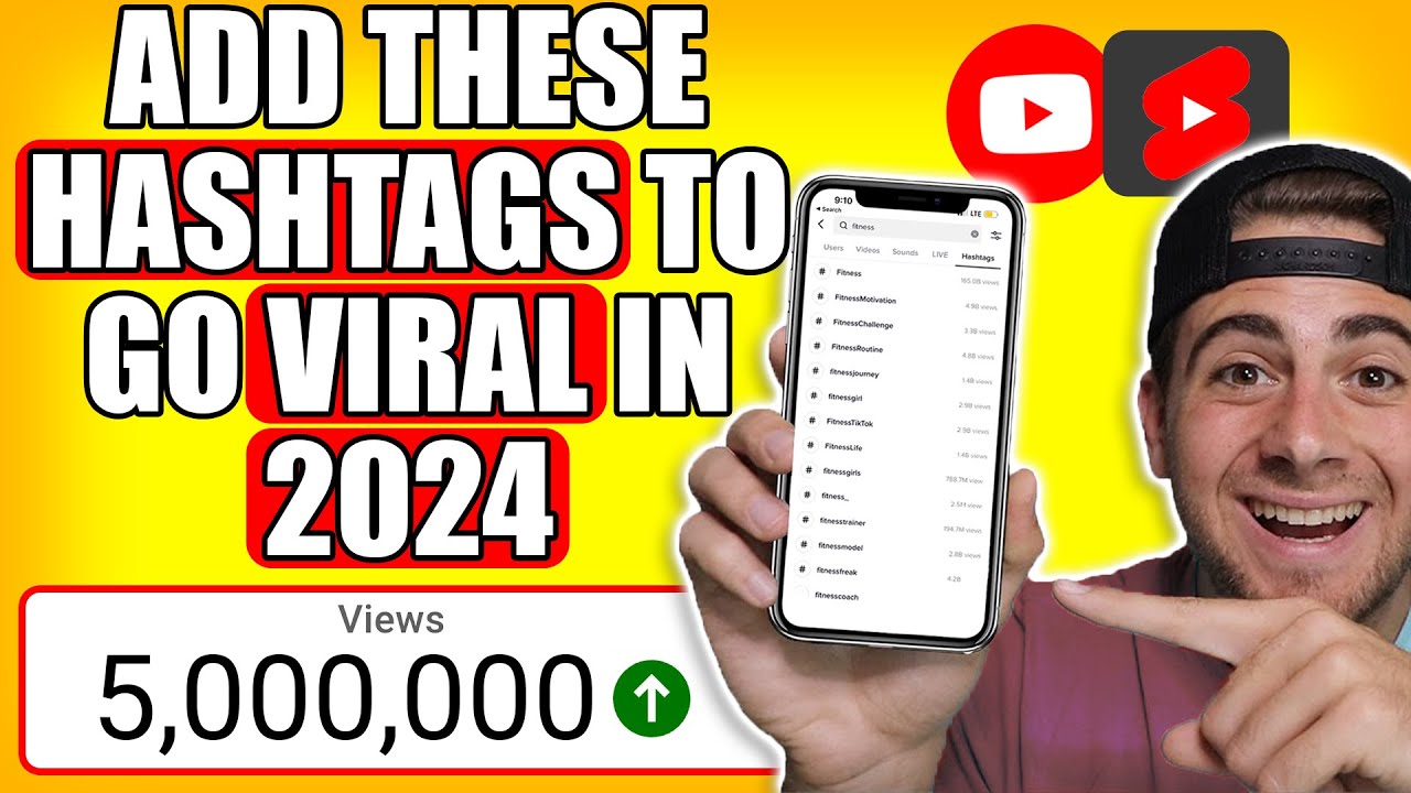 Лучшие хэштеги и теги для вирусного распространения на YouTube в 2024 году (действительно работают)