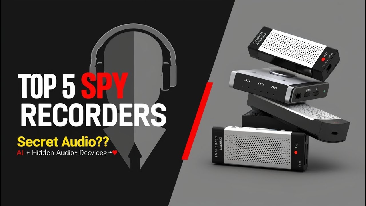 Top 5 Best Spy Voice Recorders in 2025