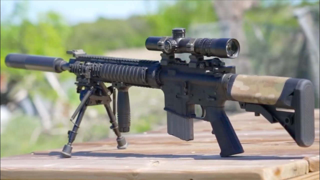 MK12 MOD 1 Shooting 1,000 Yards