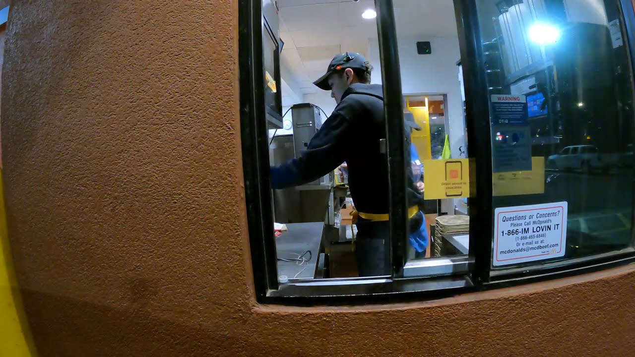 McDonald's Drive Thru, 2 for $5 Mix & Match, McMuffin and McGriddle, Coffee, Eloy, Arizona, NGH13227